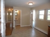 Dining Area looking toward entrance door & bathh